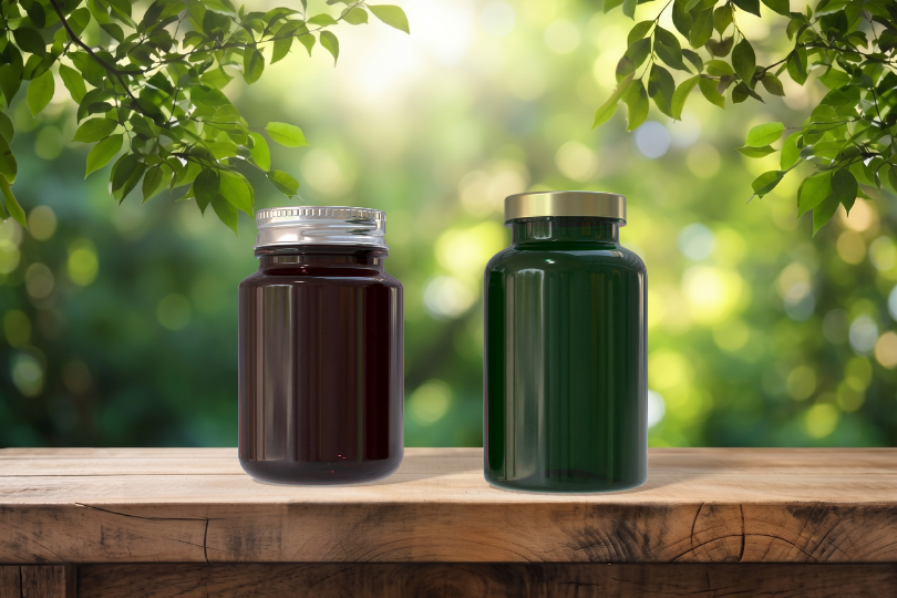 GreenFood PET bottle vs glass