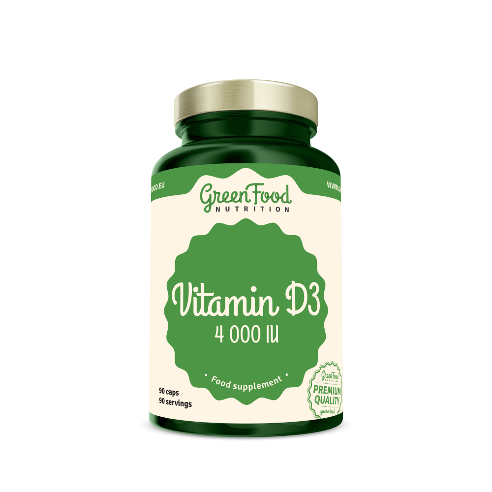 GreenFood Vitamin D3 4000 IU