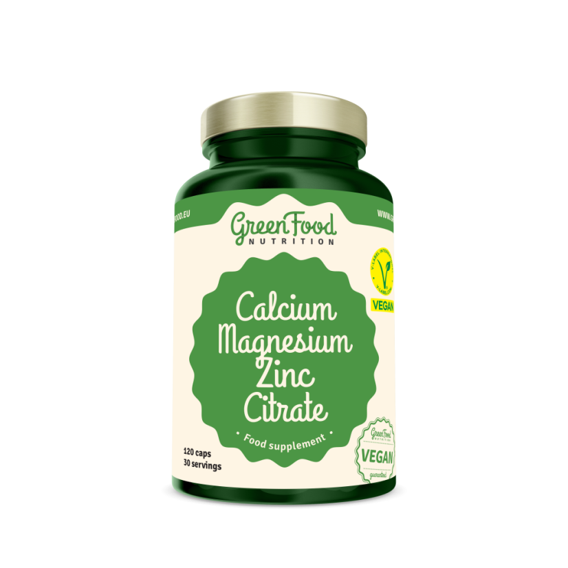 Calcium Magnesium Zinc Citrate 120 kapsúl