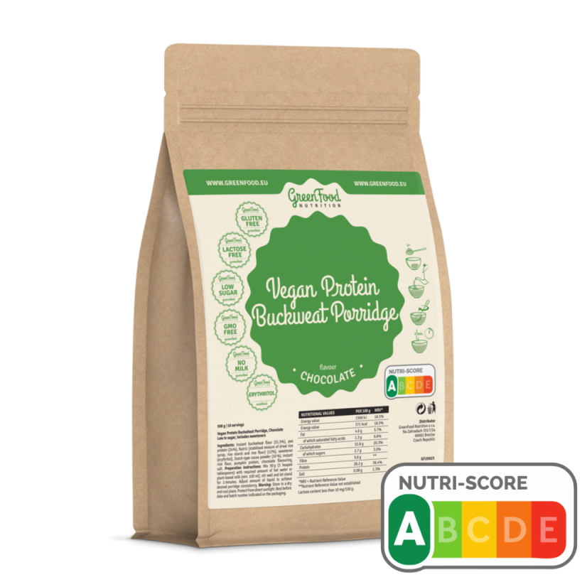 Porridge di grano saraceno proteico vegano 500 g