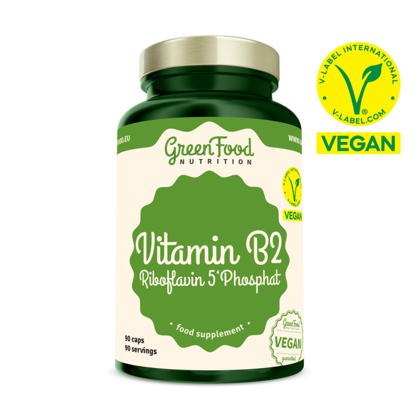 Vitamín B2-Riboflavín 5'Fosfát 90 kapsúl