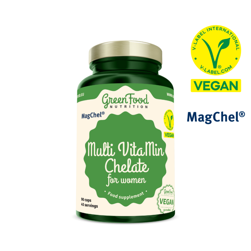 Multi VitaMin Chelate dla kobiet 90 kapsułek