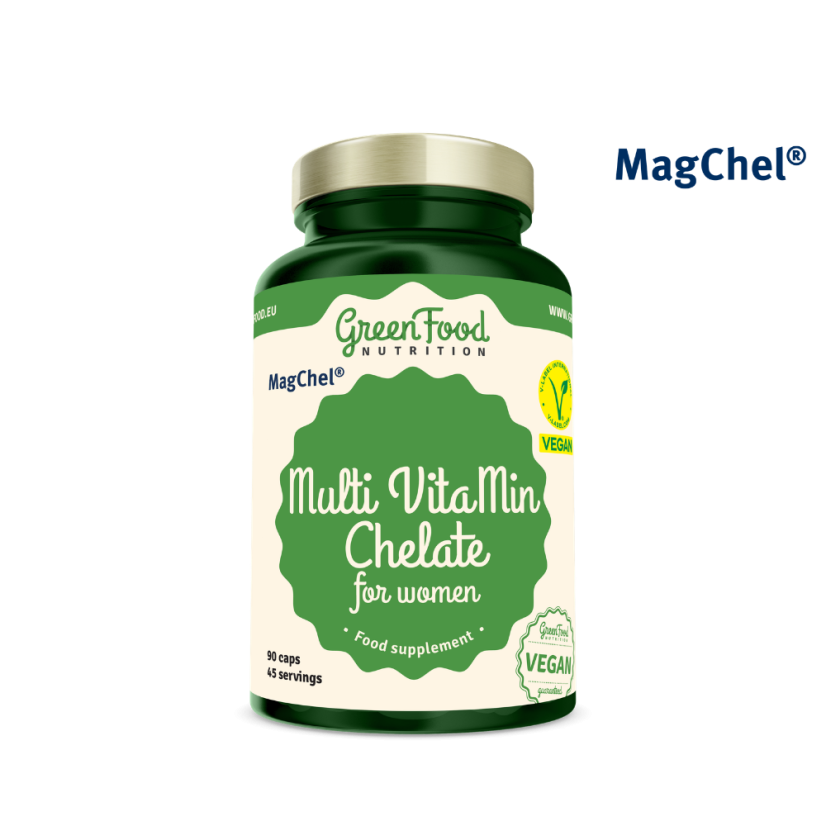 Multi VitaMin Chelát pro ženy 90 kapslí Multi VitaMin Chelát pro ženy 90 kapslí