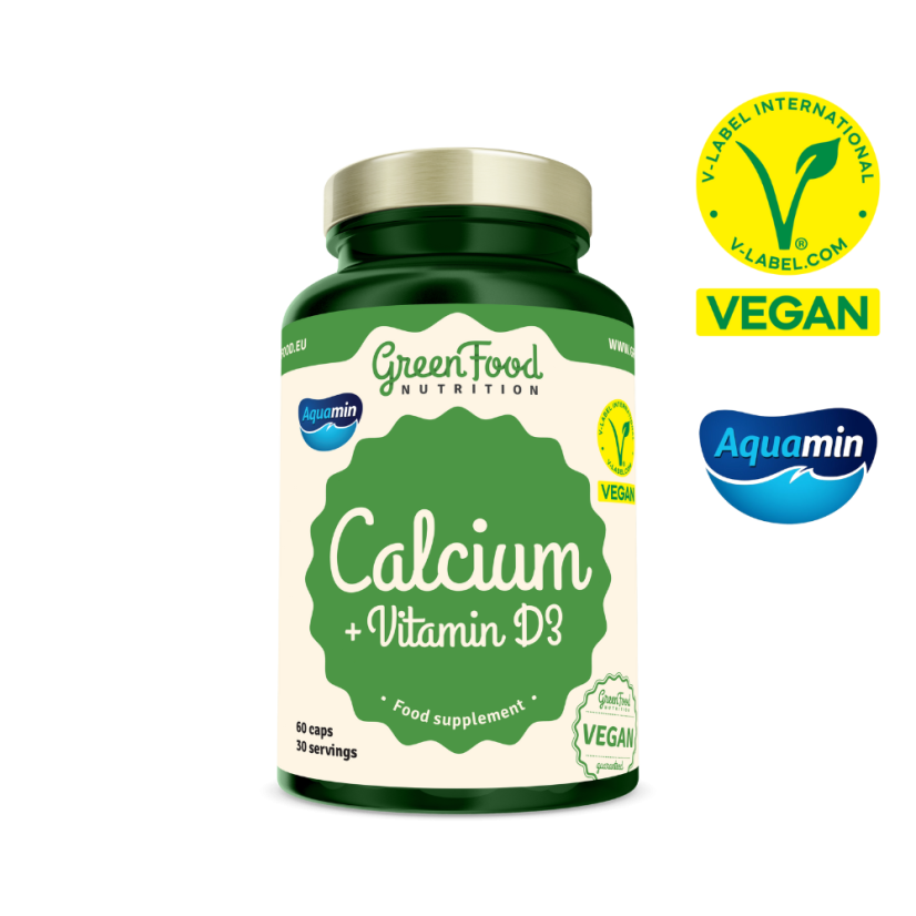 Calcio + Vitamina D3 60 capsule