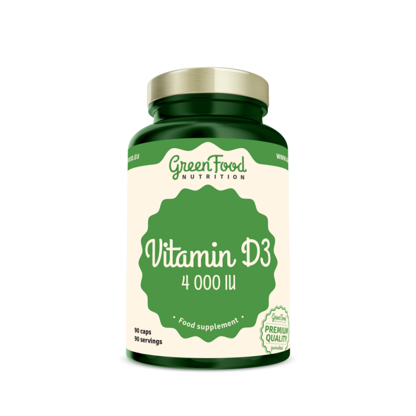 Vitamin D3 4000 IU 90 kapslí