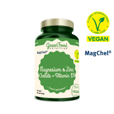 Magnezij in cink kelat + vitamin D3 90 kapsul