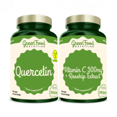 Quercetin 90 kapszula + C-vitamin 500mg 60 kapszula