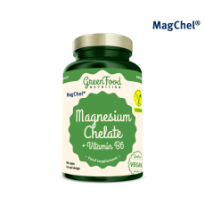 Magnesium Chelát + Vitamin B6 90 kapslí