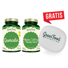 Quercetin 90 kapsúl + Vitamín C 500mg 60 kapsúl