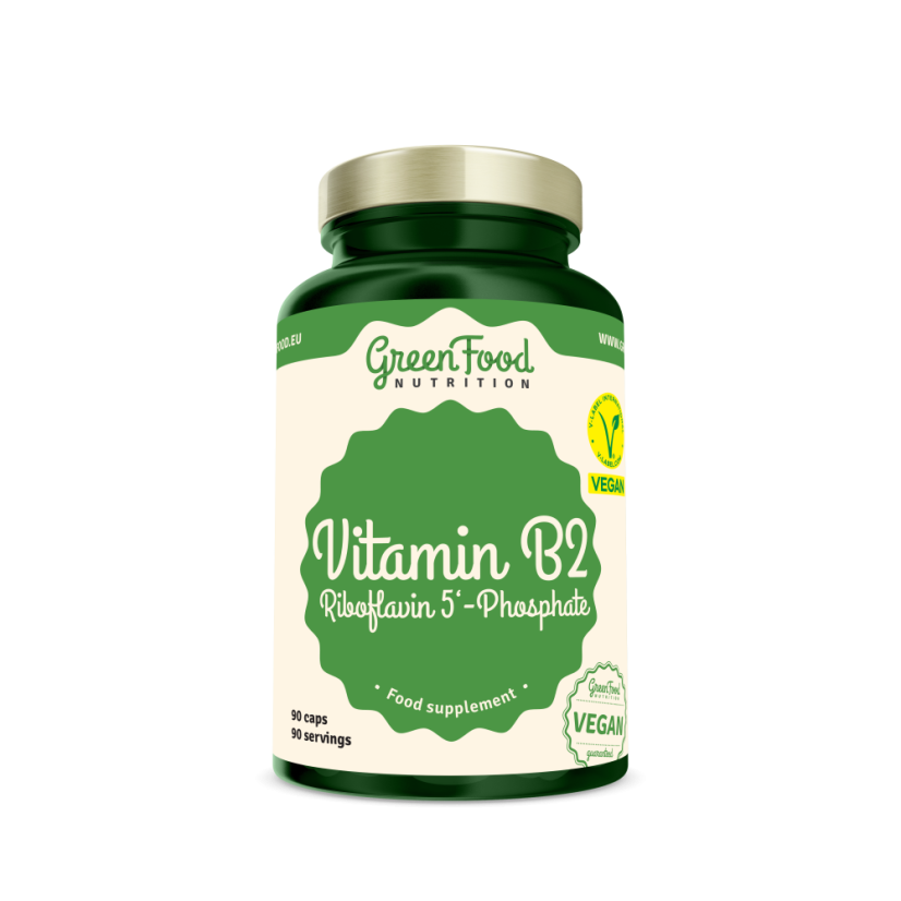 Vitamina B2 Riboflavina 5'Fosfato 90 capsule