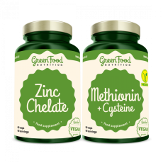 Metionina + Cisteina 90 capsule + Zinco Chelato 60 capsule