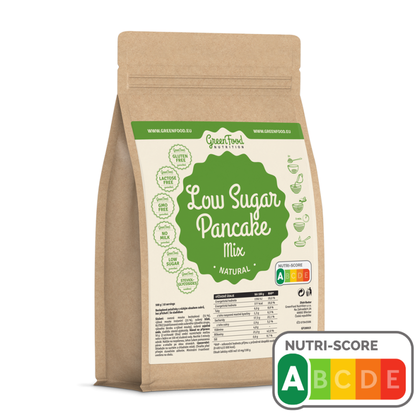 Naleśniki o niskiej zawartości cukru 500 g Naleśniki o niskiej zawartości cukru 500 g