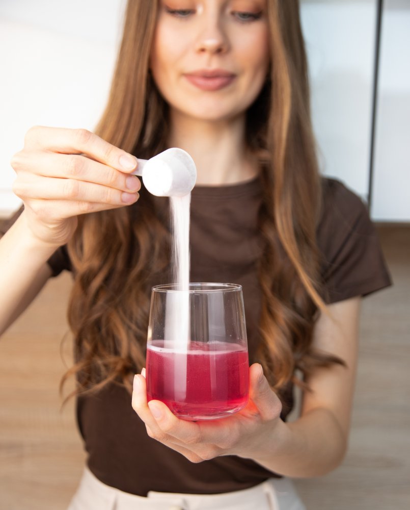 Příprava nápoje - Vitamín C a kolagen