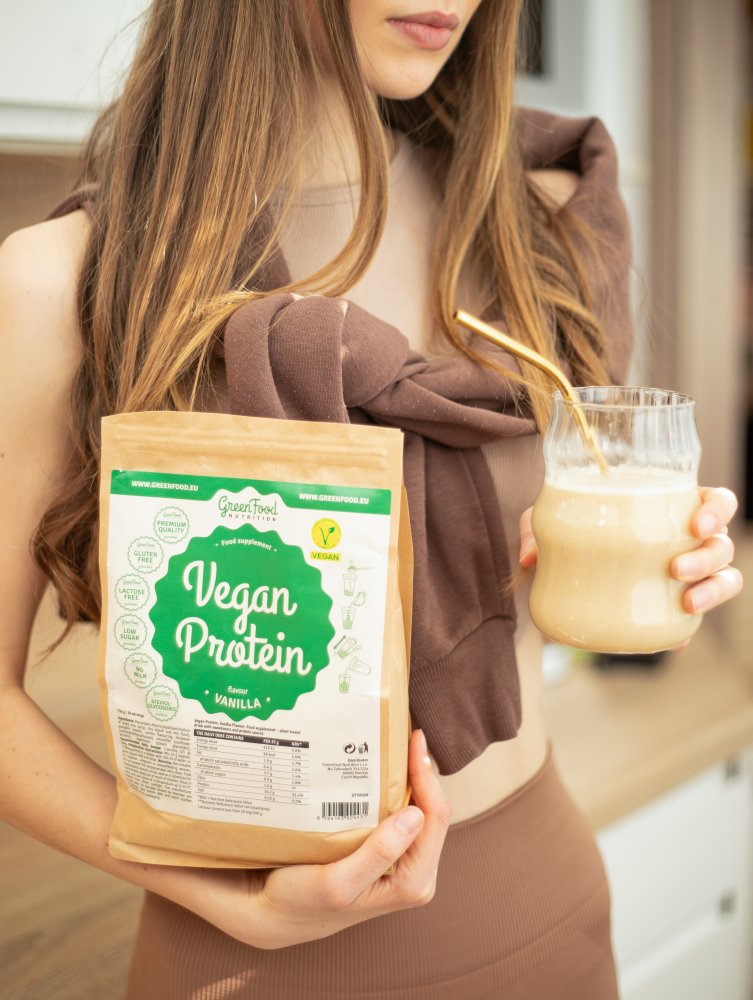 Vysoký obsah bílkovin - Vegan protein